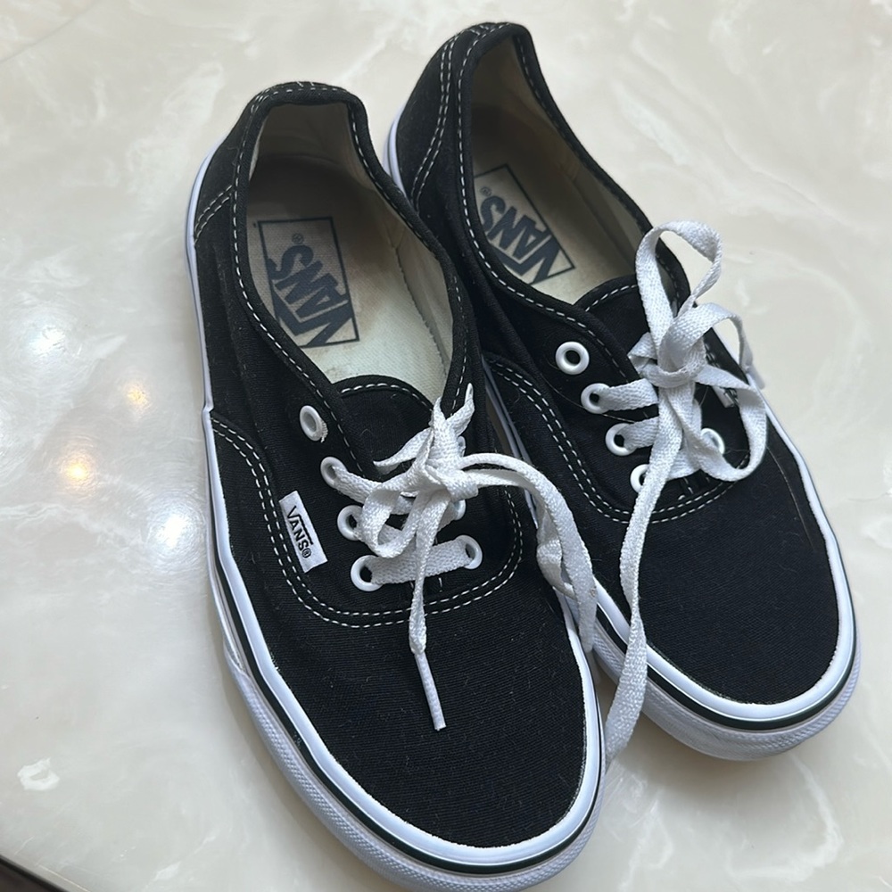 Vans Unisex Off The Wall 721565 Black Casual Shoes Sneakers Size M 5.5. W 7.